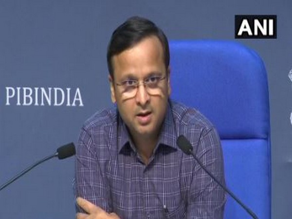 Lav Aggarwal, Joint Secretary, Ministry of Health and Family Welfare, speaking to reporters on Monday.