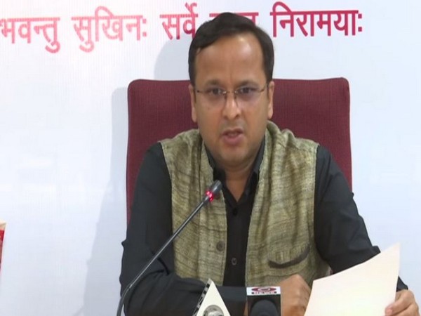 Lav Agarwal, Joint Secretary, Health Ministry, speaking to reporters at a press conference on Tuesday. Photo/ANI
