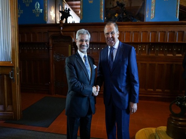 External Affairs Minister S. Jaishankar with Russian counterpart Sergey Lavrov in Moscow on Wednesday
