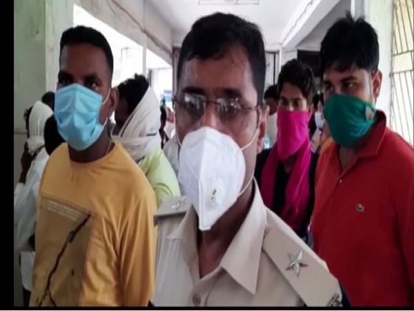 Laxmikant, Police Station in-charge. Photo/ANI