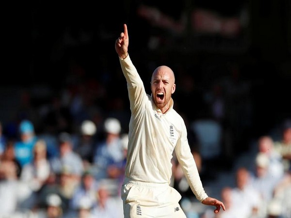 England spinner Jack Leach.