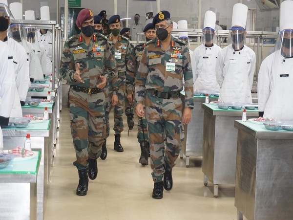Lieutenant General Raj Shukla visits ASC Centre and college in Bengaluru (Photo/ANI)