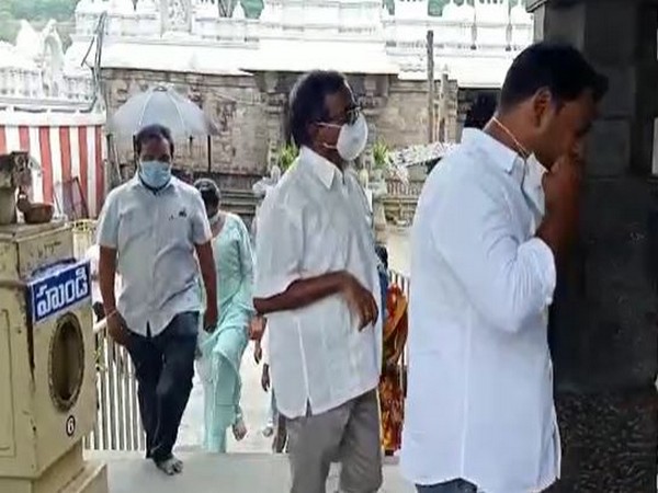 Devotees arriving at Simhachalam Sri Varaha Lakshmi Narasimha Swami temple on Monday.