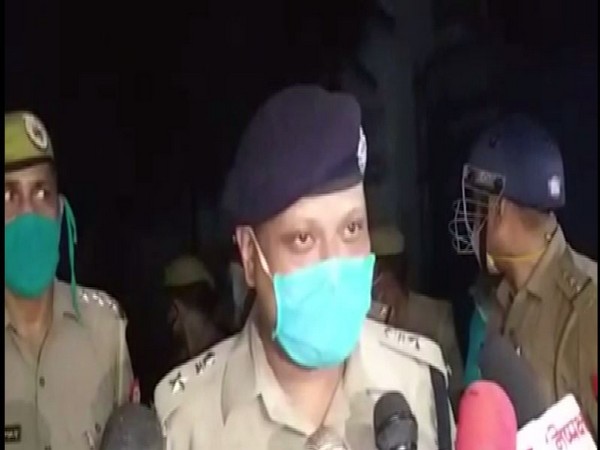 Deputy Commissioner of Police, Somen Verma speaking to media in Lucknow, Uttar Pradesh on Friday. Photo/ANI