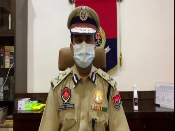 Commissioner of Police Rakesh Agrawal while speaking to ANI on Sunday. [Photo/ANI]