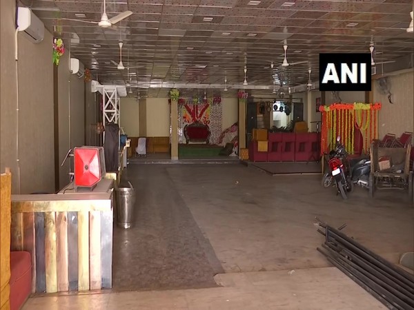 Visual of a banquet hall in Delhi's Mayur Vihar (Photo/ANI)