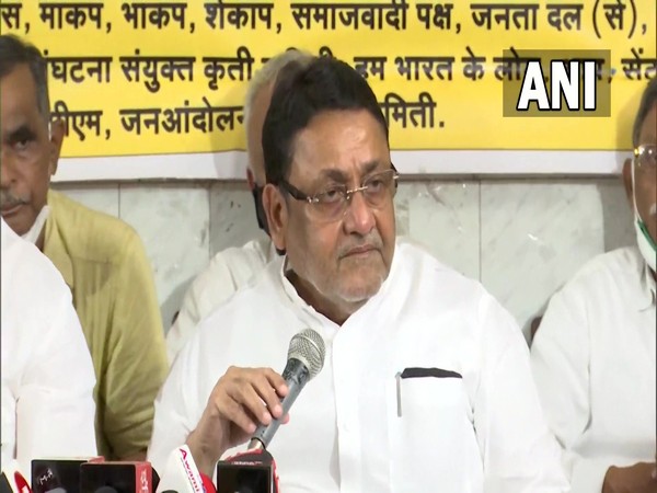 Nationalist Congress Party leader Nawab Malik (Photo/ANI)