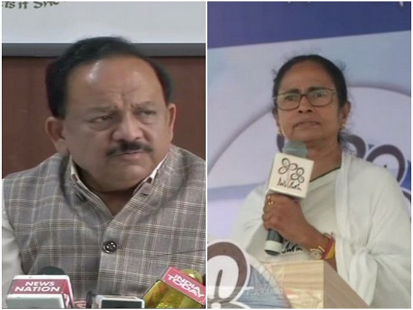 Union Health Minister Dr. Harsh Vardhan (left) / West Bengal Chief Minister Mamata Banerjee (right)