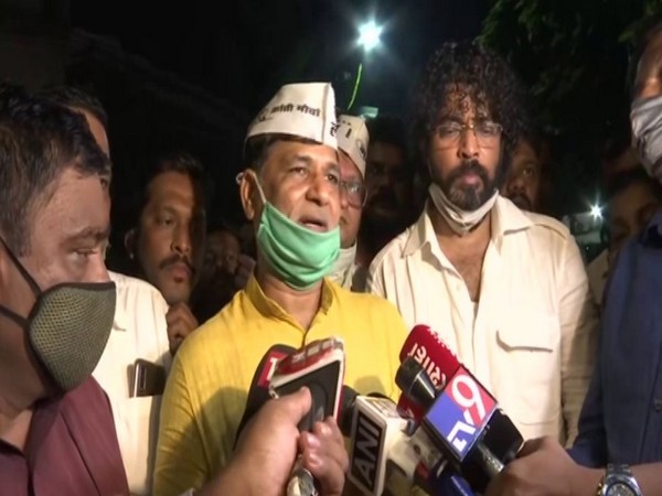 Shiv Sangram Party President, Vinayak Rao Mete. 