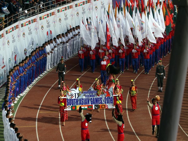 13th edition of South Asian Games inaugurated in Kathmandu, Nepal on Sunday.