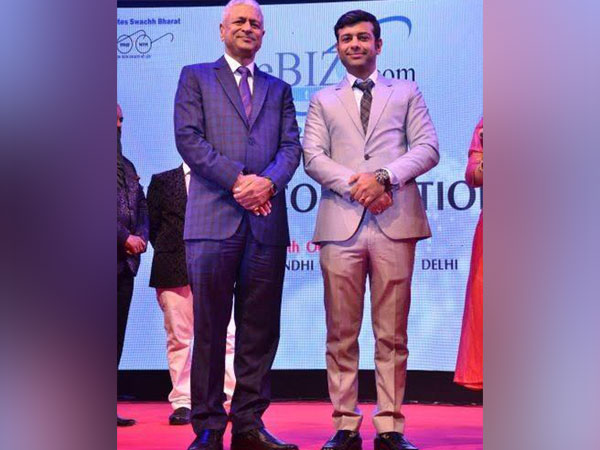 eBIZ managing director Pawan Malhan with his son Hitik Malhan