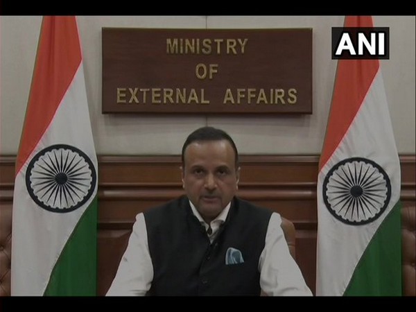 Anurag Srivastava, Ministry of External Affairs Spokesperson, addressing the press during a weekly briefing on Thursday