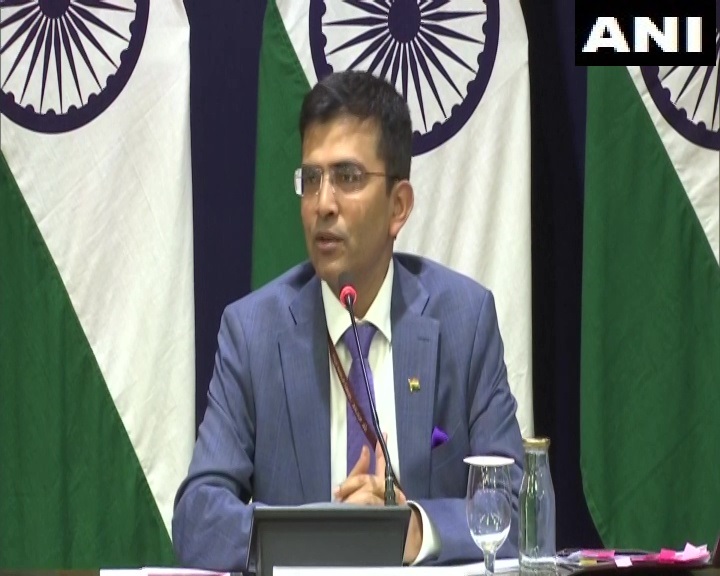 MEA spokesperson Raveesh Kumar (File pic)