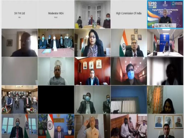 The 4th PBD Conference 'Forging Media and Entertainment Partnerships to showcase India@75' organised by Ministry of External Affairs (Source: MEA/YouTube)