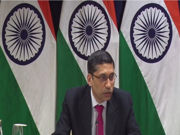 External Affairs Ministry spokesperson Arindam Bagchi at a Media Briefing on Thursday.