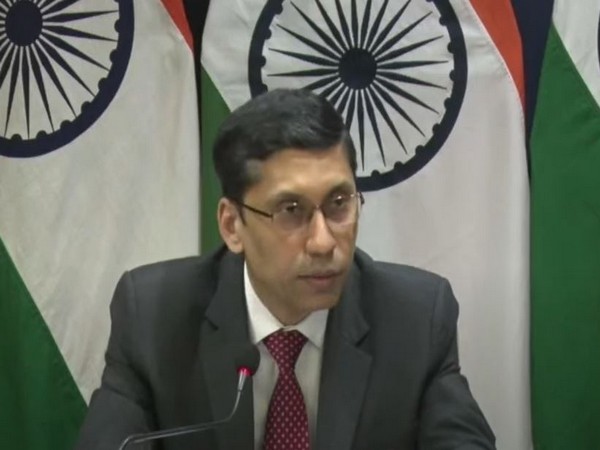 External Affairs Ministry Spokesperson Arindam Bagchi during a press briefing.