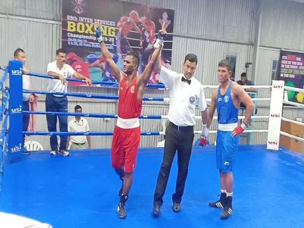 Three MEG boxers win gold medals at Inter Services Boxing championship 2019