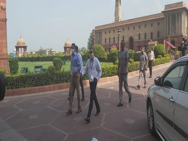 Visuals from MHA in Delhi