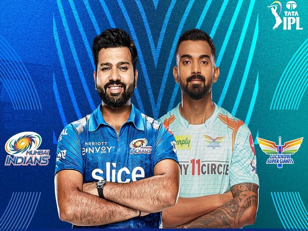 Mumbai Indians skipper Rohit Sharma and Lucknow Super Giants skipper KL Rahul (Image: IPL Twitter)