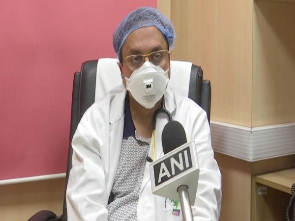 Dr Dhiren Gupta, Covid Specialist, and Paediatric Pulmonoligist and Senior consultant at Sir Ganga Ram Hospital Delhi. (Photo/ANI)
