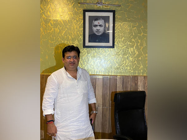 Congress leader Rishi Mishra. (Photo/ANI)