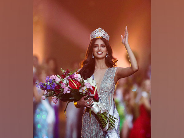 Harnaaz Sandhu (Image source: Reuters)