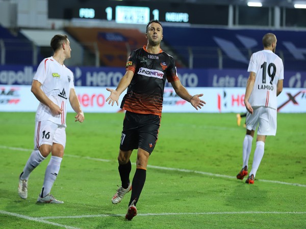 FC Goa's Igor Angulo yet again came to his team's rescue with an equaliser (Photo/ ISL)