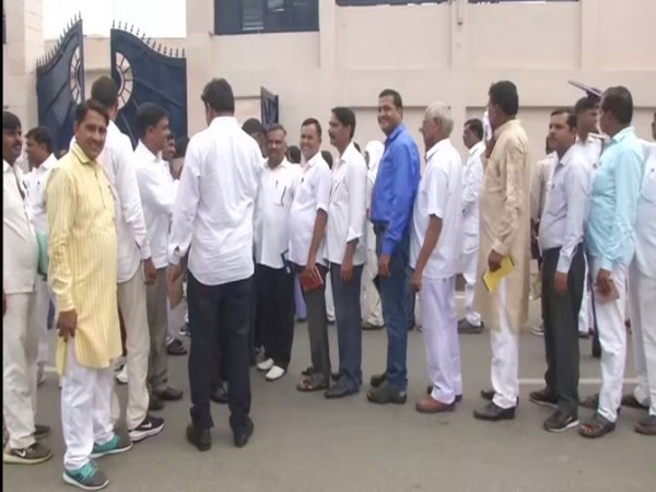 BSP leaders meeting over upcoming assembly by-poll [Photo/ANI]