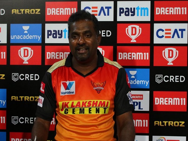 SRH bowling coach Muttiah Muralitharan (Photo: BCCI/ IPL)