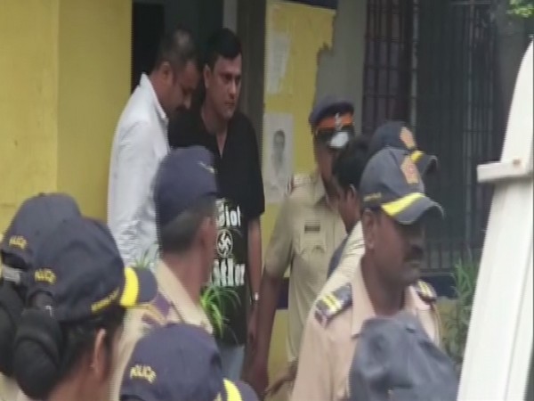  MNS leader Sandeep Deshpande detained by Mumbai police on Thursday. Photo/ANI