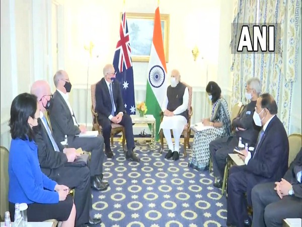 Prime Minister Narendra Modi on Thursday met his Australian counterpart, Scott Morrison