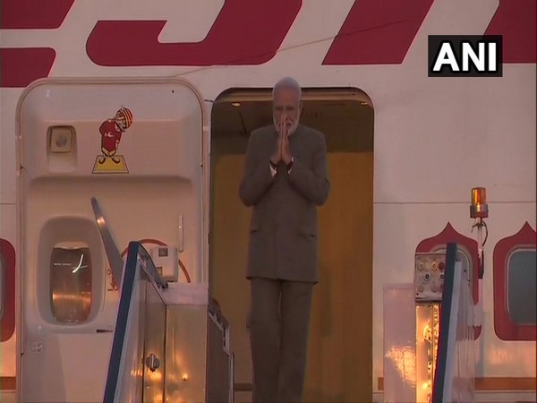 Prime Minister Narendra Modi arrives in New Delhi after attending the G-20 summit in Osaka, Japan.