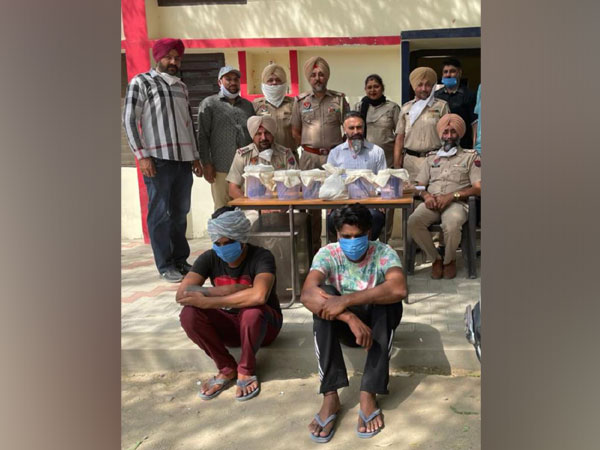 Visual of the individuals held in Punjab's Moga (Photo/ANI)