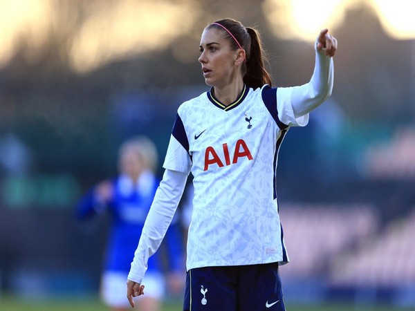 US striker Alex Morgan (Photo/ Tottenham Hotspur Twitter)