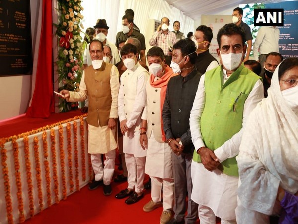 Madhya Pradesh Chief Minister Shivraj Singh Chouhan inaugurated Super speciality hospital in Indore on Friday. (Photo/ANI)