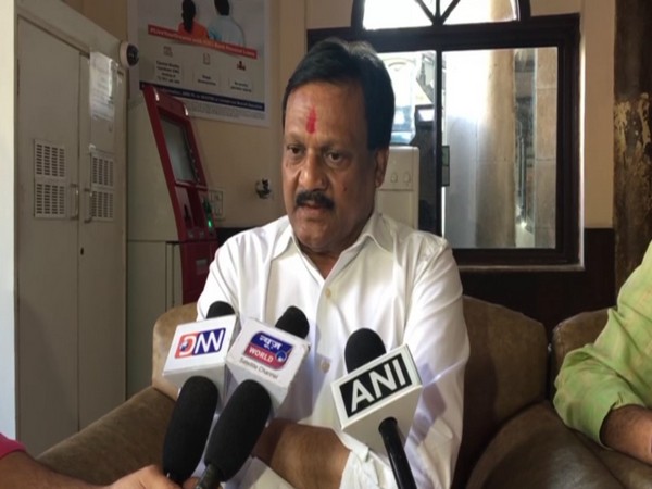 Congress leader Sajjan Singh Verma speaking to reporters in Indore on Saturday. Photo/ANI