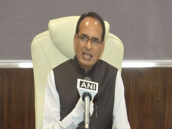 Madhya Pradesh Chief Minister Shivraj Singh Chouhan speaking to ANI on Sunday. Photo/ANI