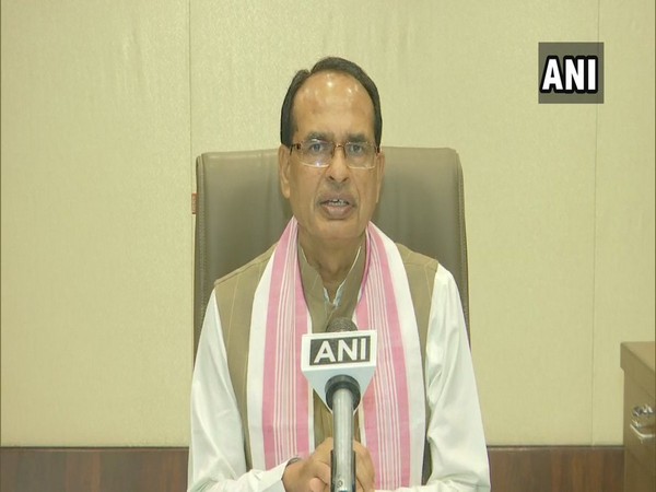 Madhya Pradesh Chief Minister Shivraj Singh Chouhan speaking to ANI on Wednesday.