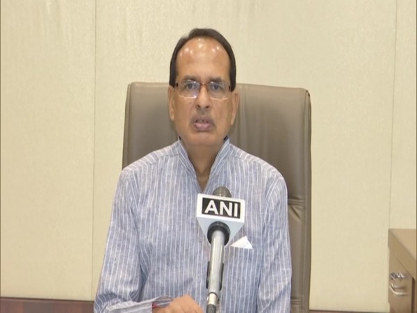 Madhya Pradesh Chief Minister Shivraj Singh Chouhan speaking to ANI in Bhopal on Tuesday. Photo/ANI