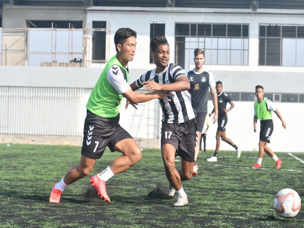 Mohammedan SC during practice session (Image: AIFF)