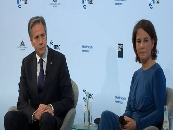 US Secretary of State Antony Blinken and German Foreign Minister Annalena Baerbock. 