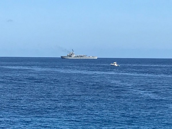 INS Kesari extends technical assistance to the Comorian Coast Guard. (Photo Credit - Twitter/Embassy of India)