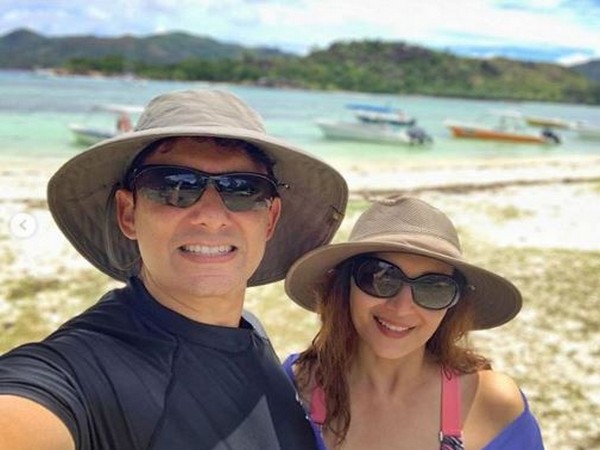 Dr Shriram Nene and Madhuri Dixit (Image courtesy: Instagram)