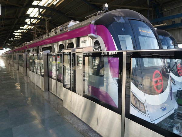 The Magenta Line of Delhi Metro (File photo)