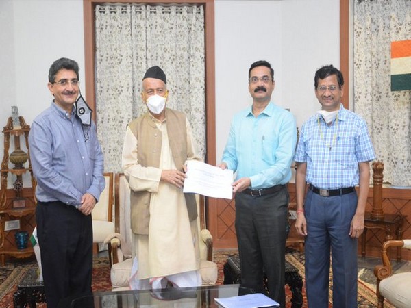 Higher Education Department presents action plan on NEP 2020 to Maharashtra Governor. Photo/Twitter/Governor