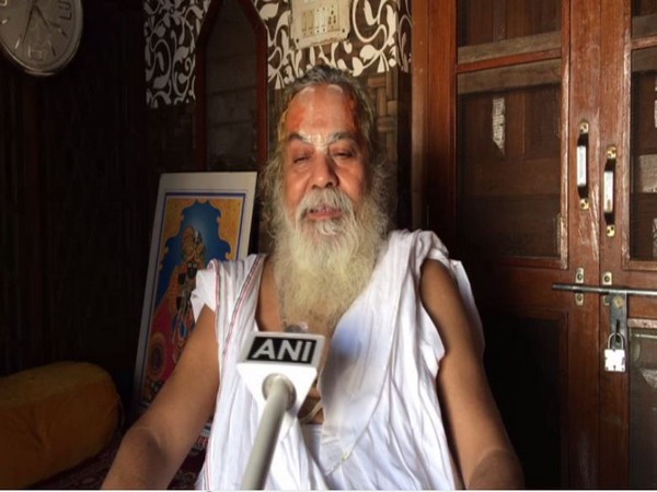 Mahant Kamal Nayan Das, the official spokesperson of the Trust president. [Photo/ANI]