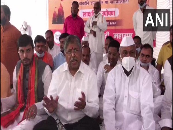 Maharashtra BJP president Chandrakant Patil. Photo/ANI