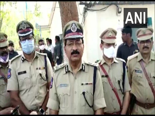 DGP of Telangana, Mahendar Reddy (Photo/ANI)