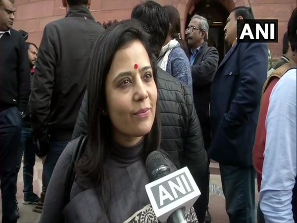 TMC MP Mahua Moitra speaking to ANI in New Delhi on Thursday.