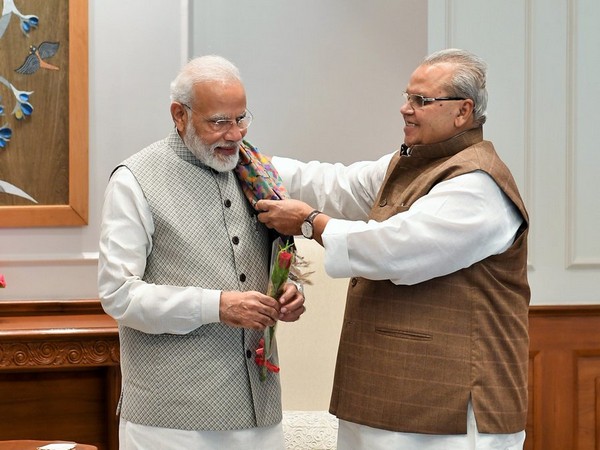 Jammu and Kashmir Governor Satya Pal Malik meets Prime Minister Narendra Modi